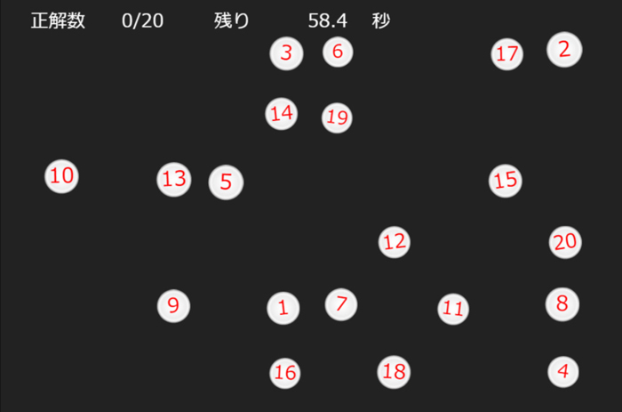 スポーツにも役立つ 数字早押しトレーニングに挑戦 速読情報館 速読に関するあらゆる情報をお届けします